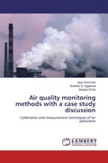 Cover: Air quality monitoring methods with a case study discussion - LAP Lambert Academic Publishing
