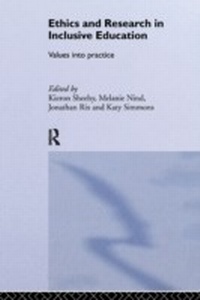 Enlarge image Cover: Ethics and Research in Inclusive Education - Routledge