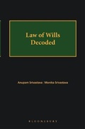 Cover: Law of Wills decoded - Bloomsbury Publishing India Pvt Ltd