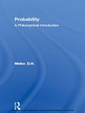 Cover: Probability - Routledge