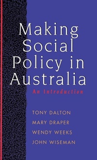 Enlarge image Cover: Making Social Policy in Australia - Routledge