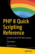 Cover: PHP 8 Quick Scripting Reference - APress