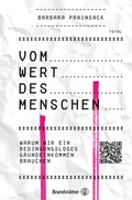 Cover: Vom Wert des Menschen - Brandst&auml;tter Verlag