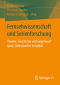 Cover: Fernsehwissenschaft und Serienforschung - Springer VS