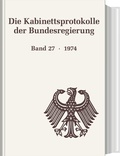 Cover: Die Kabinettsprotokolle der Bundesregierung - Reguvis Fachmedien