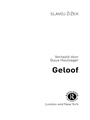 Cover: Geloof - Routledge