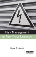 Cover: Risk Management in Post-Trust Societies - Routledge