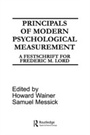 Bild: Principals of Modern Psychological Measurement - Routledge