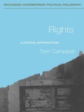 Cover: Rights - Routledge