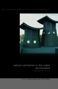 Cover: Natural Ventilation in the Urban Environment - Earthscan Ltd
