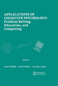 Enlarge image Cover: Applications of Cognitive Psychology - Routledge