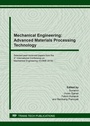 Cover: Mechanical Engineering: Advanced Materials Processing Technology - Trans Tech Publications Ltd