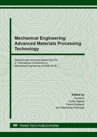 Enlarge image Cover: Mechanical Engineering: Advanced Materials Processing Technology - Trans Tech Publications Ltd