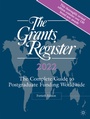 Cover: The Grants Register 2022 - Palgrave Macmillan