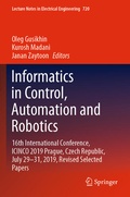Cover: Informatics in Control, Automation and Robotics - Springer