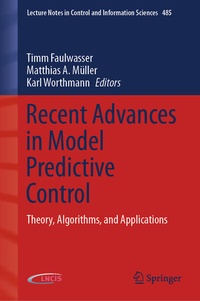 Abbildung von: Recent Advances in Model Predictive Control - Springer