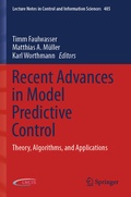 Cover: Recent Advances in Model Predictive Control - Springer