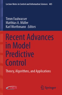Enlarge image Cover: Recent Advances in Model Predictive Control - Springer