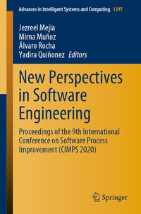 Enlarge image Cover: New Perspectives in Software Engineering - Springer
