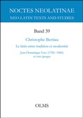 Cover: Le latin entre tradition et modernit&eacute; - Georg Olms Verlag