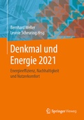 Cover: Denkmal und Energie 2021 - Springer Vieweg