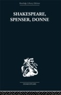 Cover: Shakespeare, Spenser, Donne - Routledge