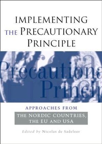 Abbildung von: Implementing the Precautionary Principle - Earthscan Ltd