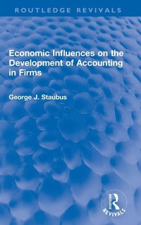 Abbildung von: Economic Influences on the Development of Accounting in Firms - Routledge