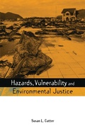 Cover: Hazards Vulnerability and Environmental Justice - Routledge