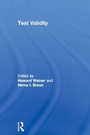 Cover: Test Validity - Routledge