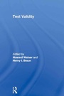 Cover: Test Validity - Routledge