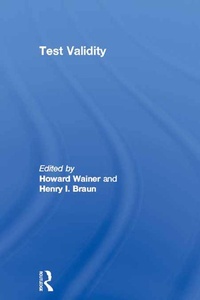 Enlarge image Cover: Test Validity - Routledge