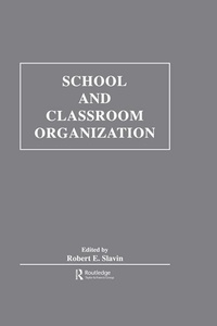 Abbildung von: School and Classroom Organization - Routledge
