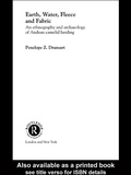Cover: Earth, Water, Fleece and Fabric - Routledge