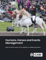 Cover: Humans, Horses and Events Management - CABI Publishing