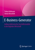 Cover: E-Business-Generator - Springer Gabler