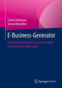 Enlarge image Cover: E-Business-Generator - Springer Gabler