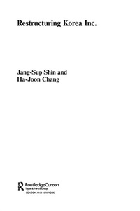 Enlarge image Cover: Restructuring 'Korea Inc.' - Routledge