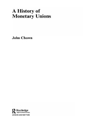Enlarge image Cover: A History of Monetary Unions - Routledge