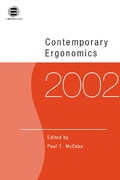 Cover: Contemporary Ergonomics 2002 - CRC Press