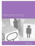 Cover: Hearing the Voices of Children - Routledge
