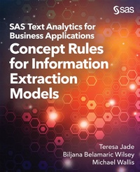 Enlarge image Cover: SAS Text Analytics for Business Applications - SAS Institute