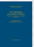 Cover: Von Lindenbl&auml;ttern und verderbten Dialekten - Harrassowitz Verlag