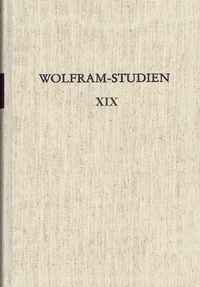 Abbildung von: Wolfram-Studien XIX - Erich Schmidt Verlag
