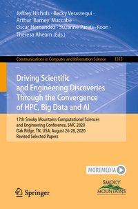 Enlarge image Cover: Driving Scientific and Engineering Discoveries Through the Convergence of HPC, Big Data and AI - Springer