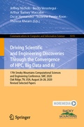 Cover: Driving Scientific and Engineering Discoveries Through the Convergence of HPC, Big Data and AI - Springer