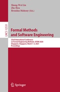 Cover: Formal Methods and Software Engineering - Springer