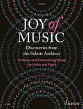 Cover: Joy of Music - Discoveries from the Schott Archives - Schott Music