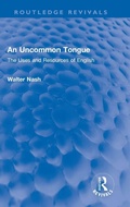 Cover: An Uncommon Tongue - Routledge