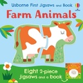 Cover: Usborne First Jigsaws: Farm Animals - Usborne Publishing Ltd